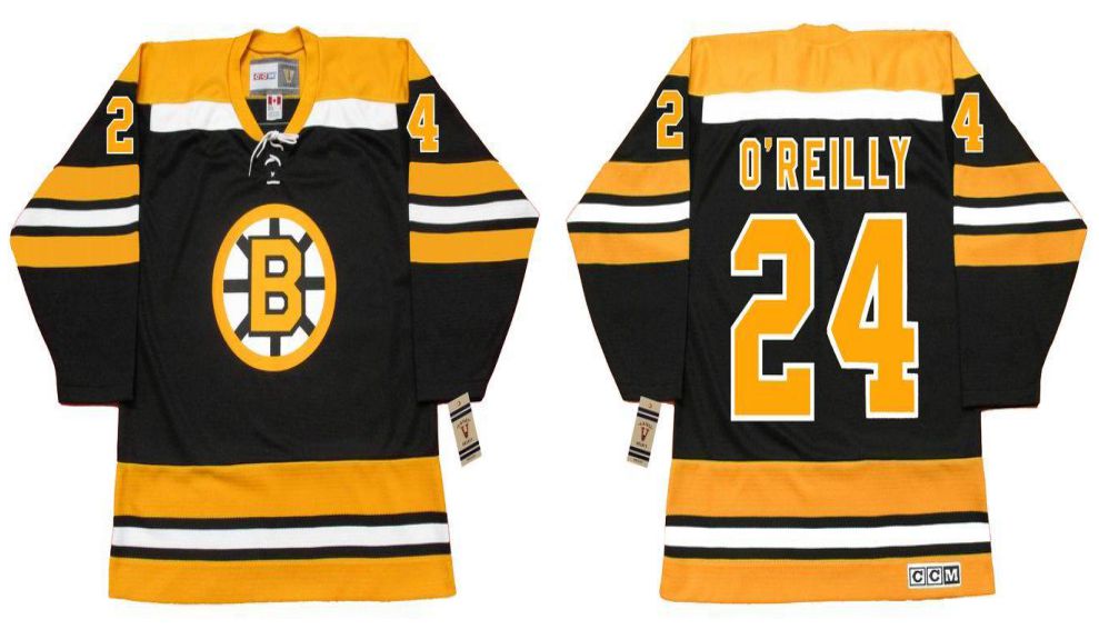 2019 Men Boston Bruins #24 Oreilly Black CCM NHL jerseys->boston bruins->NHL Jersey